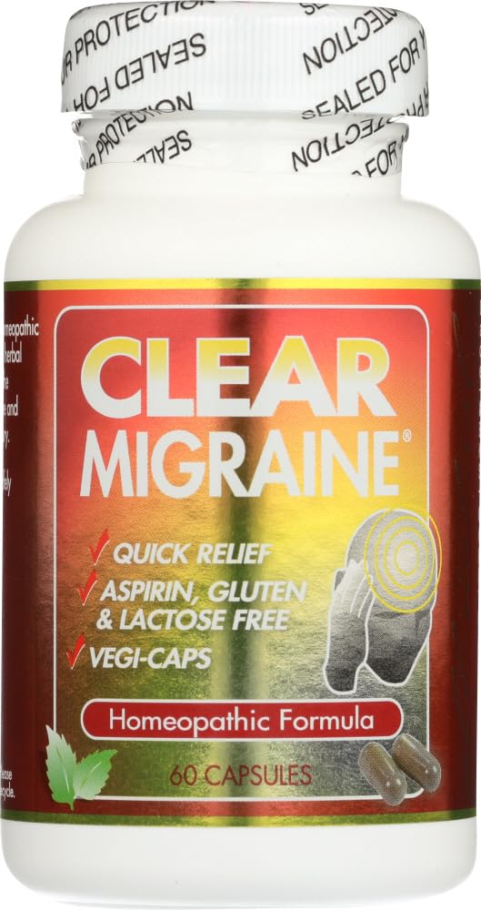 명확한 Migraine 명확한 제품 60의 모자