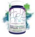 Nootropics Depot NADH + Chlorella vulgaris (Broken Cell) 400mg 캡슐 | 니코틴 아데닌 Dinucleotide 20mg | Chlorophyll 10mg | 에너지, 비활성, 정신적 명확성 및 건강한 노화, 30 조사