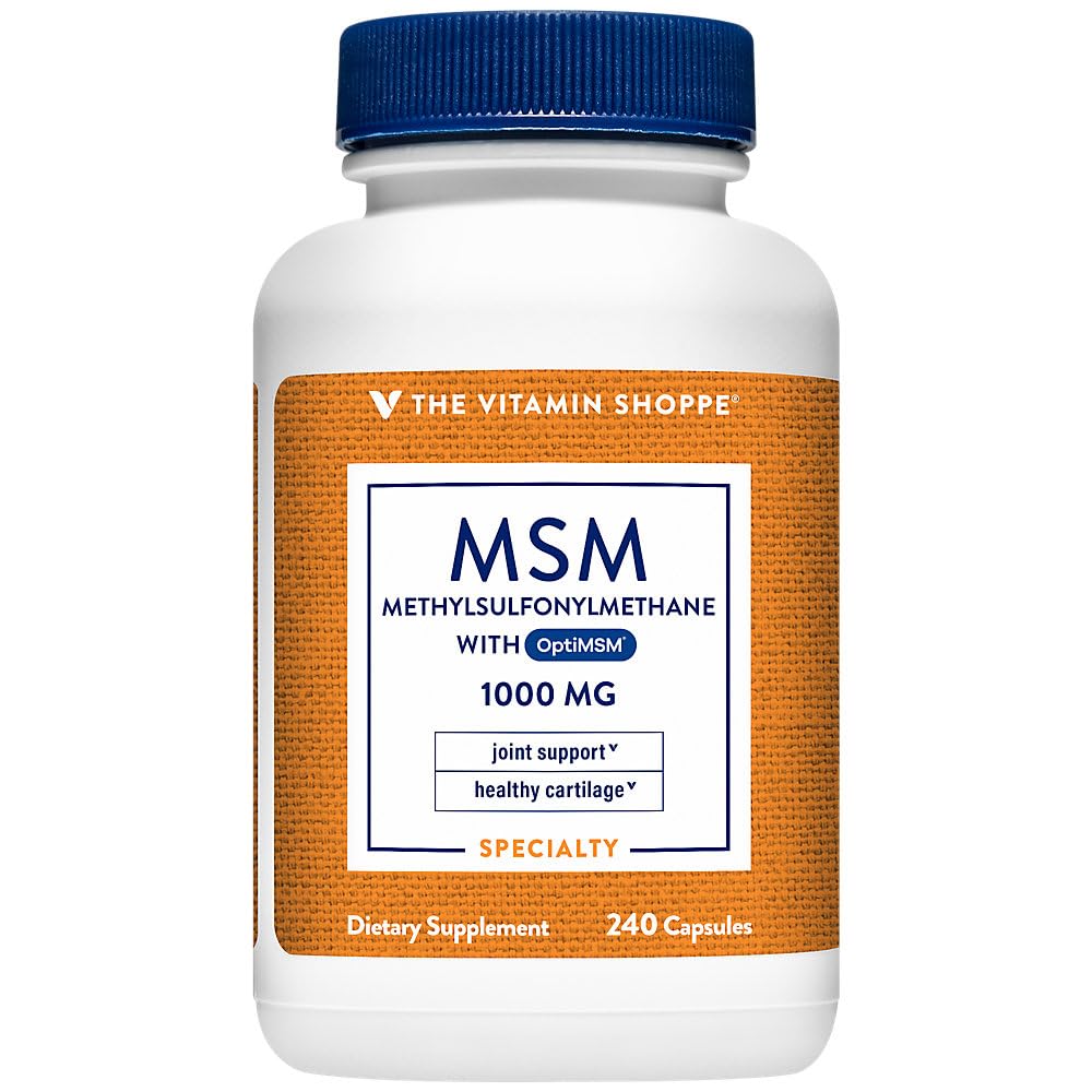 비타민 Shoppe MSM 1,000 MG (240 캡슐)