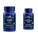 생활 연장 최고 Ubiquinol CoQ10 60 Softgels와 낙관된 Resveratrol 엘리트 60 채식 캡슐 뭉치