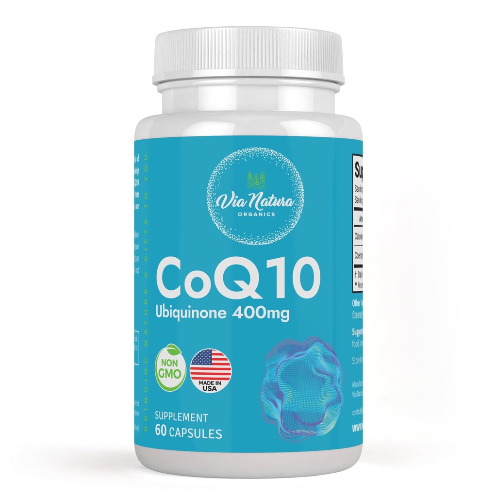 CoQ10 Ubiquinone 400mg | 보충 | 60 캡슐