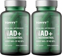 NAD+ & Resveratrol 보충교재, 240 Softgels NAD+ Support Cellular Energy Aging Defense를 위한 Max Absorption에 대한 보완