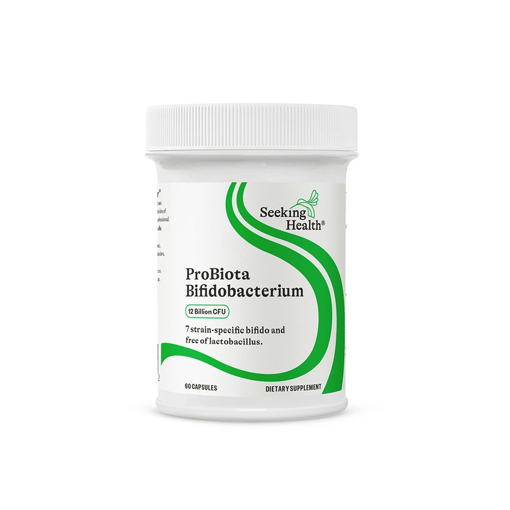 건강 ProBiota Bifidobacterium, 60 캡슐, 소화 건강을위한 Probiotic 보충, Bifido 만, Vegan- 및 채식 친화적 인, 대령 건강 및 면역 체계 * 지원
