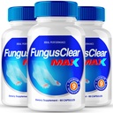 IDEAL PERFORMANCE (3 팩) Fungus Clear Max Toenail 약 (180 캡슐)