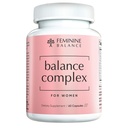 밸런스 컴플렉스 17-in-1 질 건강 Cranberry & D-Mannose 여성 pH 밸런스에 대한 100 억 Probiotics | Vaginal Odor & Vaginal Flora, 60 캡슐에 대한 Urinary Tract 건강을 촉진