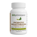 BIOptimizers Probiotic Breakthrough – Lactobacillus Plantarum OM Probiotics & Prebiotics Health Supplement for Gut, Digestive & Immune Support Probiotics for Women Men Elderly– 30 Vegan 캡슐