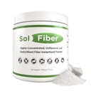 SolFiber Prebiotic 분말 보충교재, 섬유 Gummies에 비 GMO 대안은, Digestive 건강, easy-to-Mix 및 높게 집중된 섬유 분말, 7개의 Ounces, 60의 서빙을 지원합니다