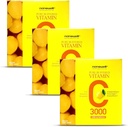 NANOWELL 순수 버퍼 비타민 C 3000 mg 서빙 당, 면역 지원에 대 한 다이어트 보충 - 60 스틱 x 3 상자, 6 개월 공급 (180 카운트)