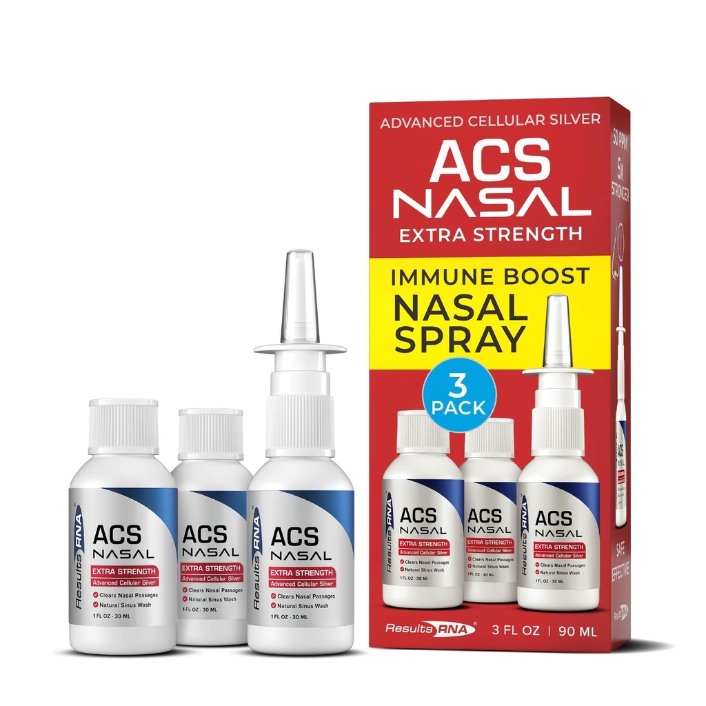 결과 RNA - ACS 200 Nasal Extra Strength - 가장 효과적인 Nasal Wash 가능. 당신은 심하게 숨을 데 도움이, 일 & 밤. 임상적으로 입증. 의사 추천 (90 인분)