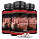 Justified Laboratories (3 팩 니트로 산화물 Xtreme 5000 고급 남자의 Heath 공식 60 캡슐