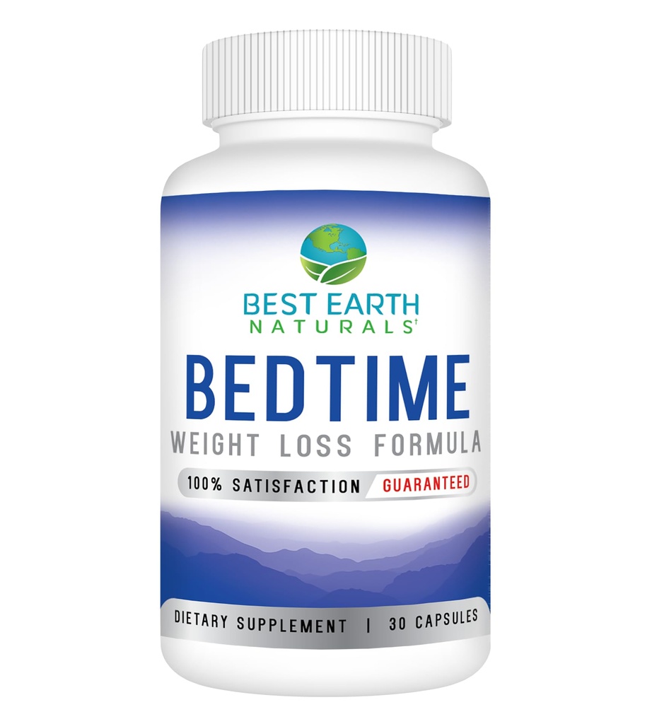 Best Earth Naturals Bedtime 체중 감량 보충 - 30 일 공급