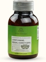 Lion 's Mane Mushroom Supplement - 1200mg, 90 Vegan 캡슐 - 메모리, 정신 명확성, 초점 및 농도 지원 -인지 기능 부스터 - 천연 두뇌 건강 공식