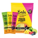 Bala Enzyme Hydration & Sugar-Free 음료 혼합 - Turmeric, Bromelain, Papain - Immunity, Mobility - 다양성 팩 0.25oz (12 개)