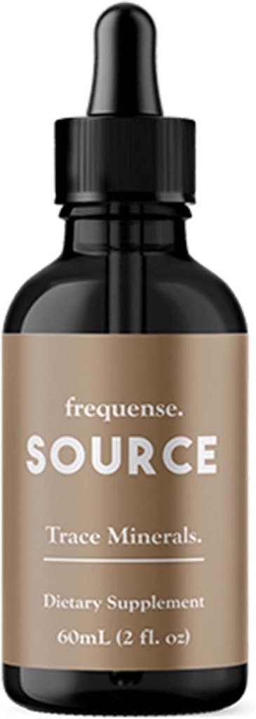 FREQUENSE - Source Trace Minerals - 뼈 건강, 영양 흡수, 피부 지원, Gut Health & Electrolytes의 풀빅 광 분말 - 60 ml