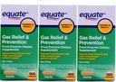 Equate Gas Bloating Relief and Prevention, 식품 효소 다이어트 보충교재, 300 조사
