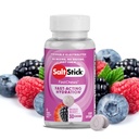 SaltStick Electrolyte FastChews - 60 혼합 Berry Chewable Electrolytes - 달리기와 Hydration, Electrolyte Chews를위한 소금 정제 - 60 개