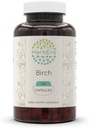 HerbEra Birch 120 캡슐, 500 mg, Birch (Betula Pendula) 잎 (120 캡슐)로 만든