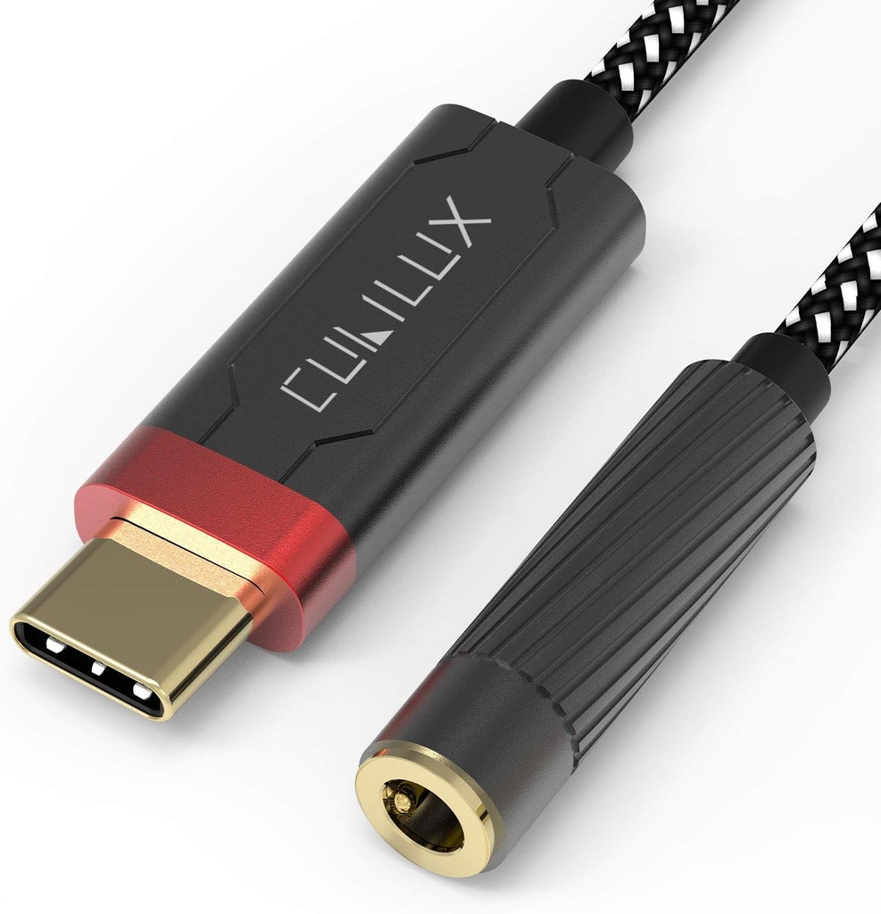 ESS9118EC DAC를 가진 Cubilux HiFi USB C 헤드폰 증폭기, 아이폰 15+/15를 위한 3.5mm 오디오 접합기에 USB C, 아이폰 15 직업적인 최대, 아이폰 16/16Pro, 삼성 S24/S23/S22 탭 S9/S8/S7의 화소 8/7/6 직업 더 많은 것