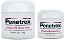 Penetrex 합동 & 근육 치료 듀오 - 뒤, 목, 손, 발 & Nerves를 위한 간결 기복 - Arnica, 비타민 B6 MSM & Boswellia - 2oz, 4oz