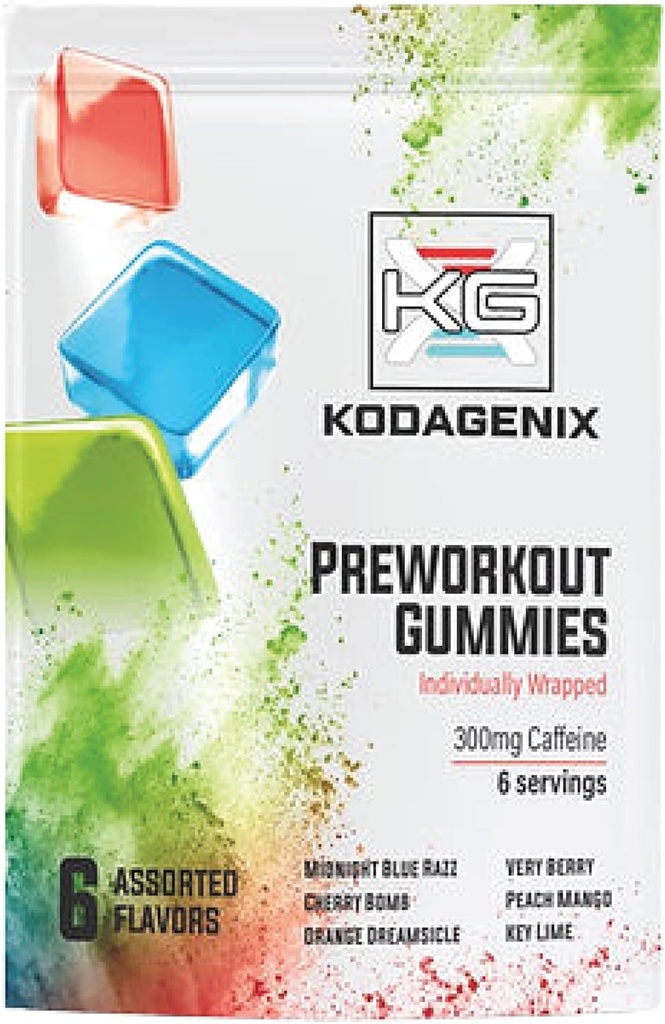 Kodagenix 세계 최초의 PreWorkout 거미