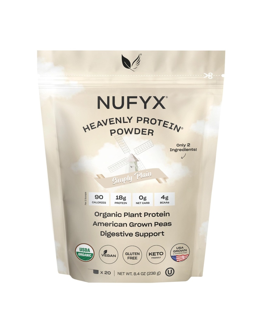 NUFYX Heavenly Protein Powder (매우 일반, 20 Scoops)