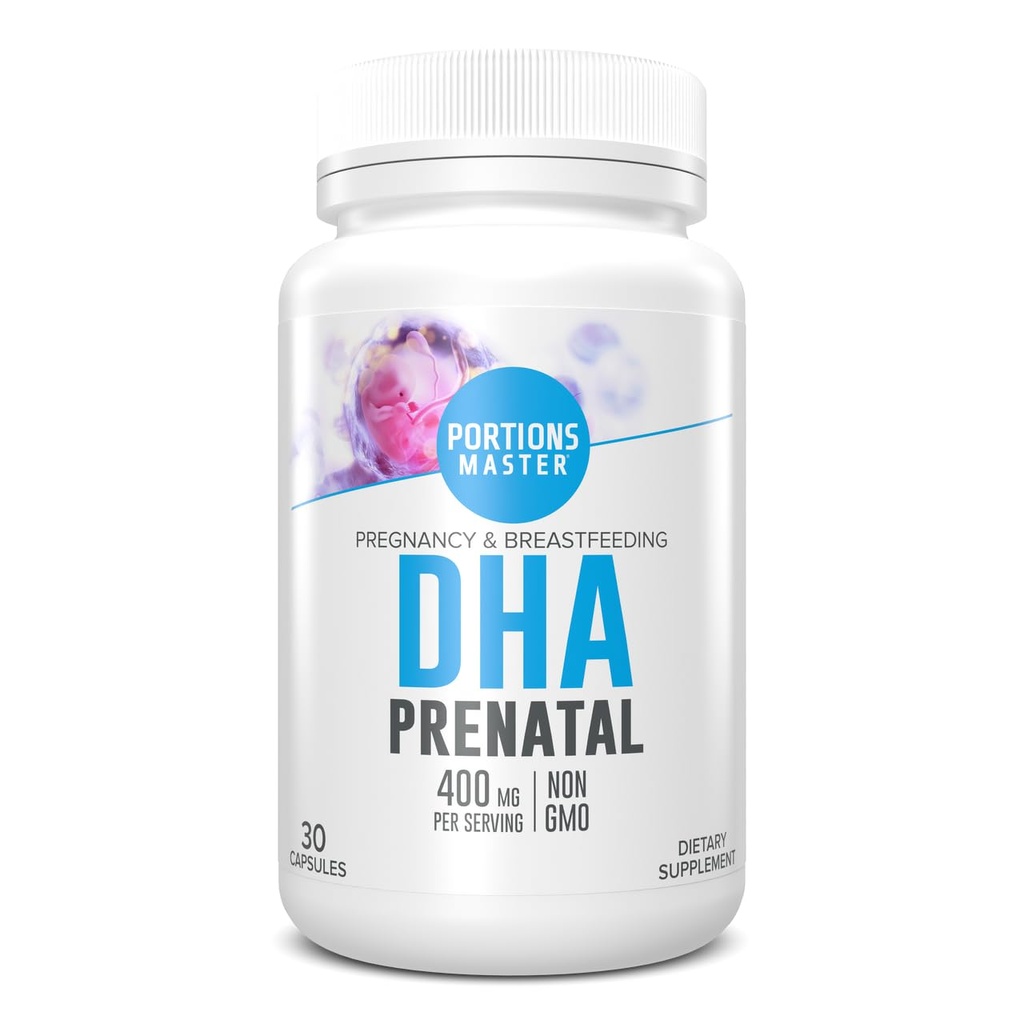 포병 주인 DHA Prenatal, 300 mg DHA를 가진 renatal Omega-3 보충교재, 지원 태아 두뇌 & 눈 발달, 임신 & 모유 수유 영양, 비 GMO, 글루텐 자유로운 (30 Softgels)