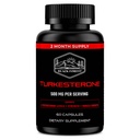 까만 숲 Turkesterone 보충교재 500mg 캡슐 (최대 순수성 95% 추출물) 2 달 공급 (Ajuga Turkestanica의 526mg에서 500mg Turkesterone) 힘 & 근육 성장을 위한 Ecdysterone와 유사한