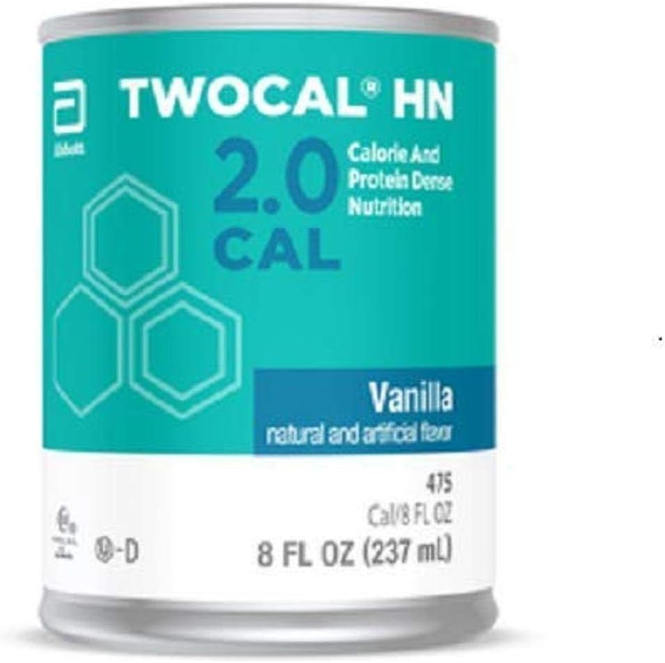 Twocal HN Calorie와 Protein Dense Nutrition, 사용 준비, 바닐라, 8-Ounce Cans (24의 포장)