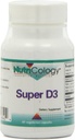 Nutricology 슈퍼 D3 다이어트 보충 - 뼈 & 면역 지원, C & E, 채식 캡슐, 글루텐 무료 - 60 카운트와 Cholecalciferol