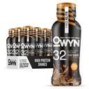 OWYN 당신이 직업 엘리트 Vegan 식물에 근거한 높은 단백질 Keto Shake, 견과 버터 컵 없음, 영 설탕, 32g 단백질, Omega-3, Prebiotics, 운동과 회복을 위한 Superfoods 녹색, 0g 순수한 Carbs가 필요로 하는 경우에만