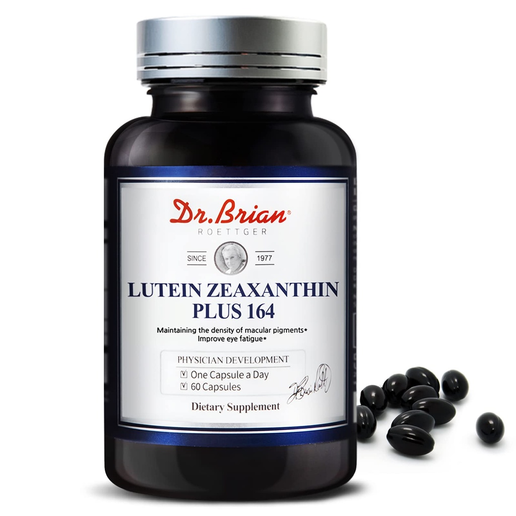 Brian Lutein 박사와 Zeaxanthin 보충 교재, 눈 비타민 Macular Degeneration 보충 교재 Non-GMO의 건조한 눈 시각 건강을 위해 글루텐 자유로운, 60의 캡슐