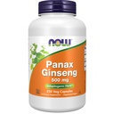 NOW 식품 보충제, Panax Ginseng (루트) 500 mg, Adaptogenic 허브 *, 250 Veg 캡슐