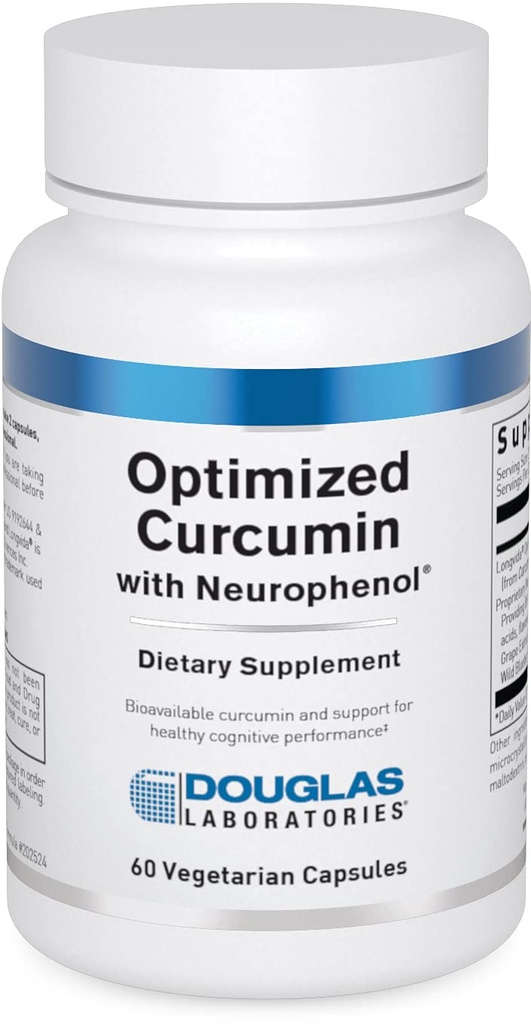 Neurophenol를 가진 더글러스 Laboratories 낙관된 Curcumin | 건강한 두뇌 지원 | 60 캡슐
