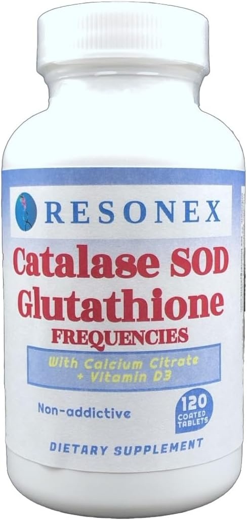 Catalase, Superoxide Dismutase (SOD) 및 글루타티온 주파수 - 120 정제