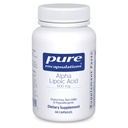 순수한 캡슐에 넣기 알파 Lipoic 산 600 mg - 간섭 지원을 위한 ALA 보충교재, 산화 방지제, 신경 건강, 심장 혈관 건강 & 탄수화물 지원 - 우수한 알파 Lipoic 산 - 60의 캡슐