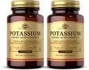 Solgar Potassium Amino Acid Complex - 100 정제, 2 팩 - Electrolyte Balance - Non-GMO, Vegan, Gluten Free, Dairy Free, Kosher - 200 총 서빙