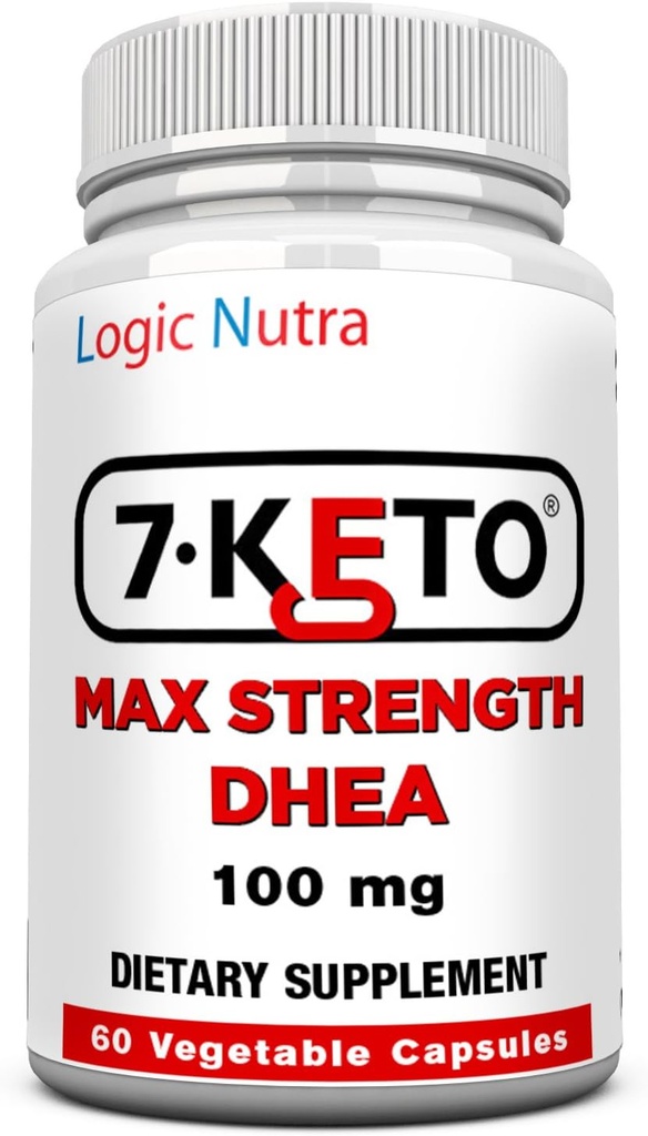 7 Keto 100 mg 병 당 60의 캡슐
