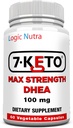 7 Keto 100 mg 병 당 60의 캡슐