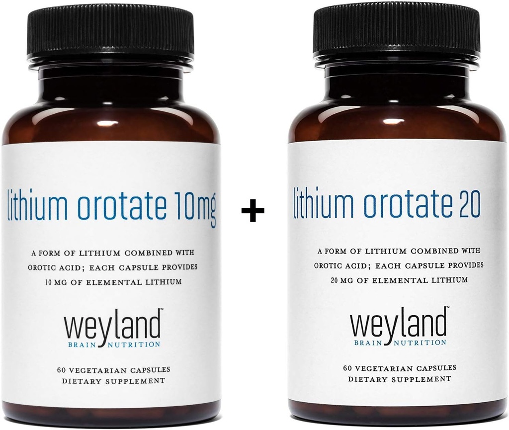 리튬 Orotate 10mg + 리튬 Orotate 20mg