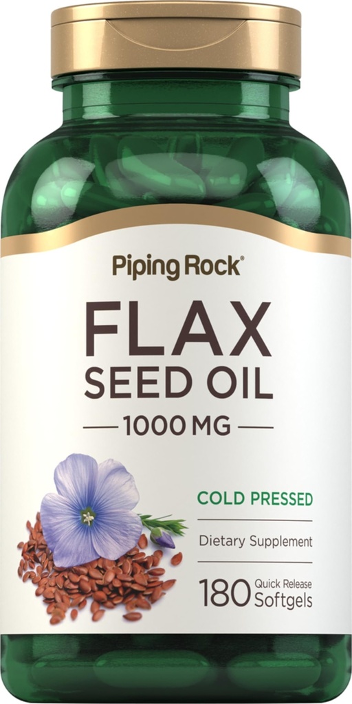배관 바위 가연물 기름 1000mg Softgel 캡슐 | 180 조사 | 찬 압박되는 보충교재 | Non-GMO, 글루텐 무료