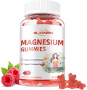 Men Women Natural Magnesium Citrate Gummy Supplement Sugar Free Supports Muscle Relaxation, 에너지 대사