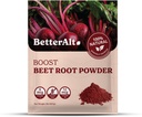 더 나은 Alt 유기 사탕수수수수 분말, USDA 인증 - 니트로 산화물 보충, 베트 주스 분말 Superfood Beetroot 보충, 225 서빙, 2 lb