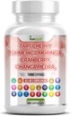다트 체리 추출물은 투수 8000mg Moringa 4000mg Cranberry 2000mg Chanca Piedra Celery Quercetin ACV를 가진 20,000mg를 요약합니다 석류 L 셀레오로닌 - 우레탄 레벨 - 120 Ct