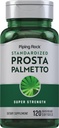 Piping Rock Saw Palmetto for Men and Women | 120 Softgel | 호박 씨앗 오일 및 Pygeum Extract의 복합 재료 | 추가 강도 전립선 보충교재 | Non-GMO, 글루텐 프리