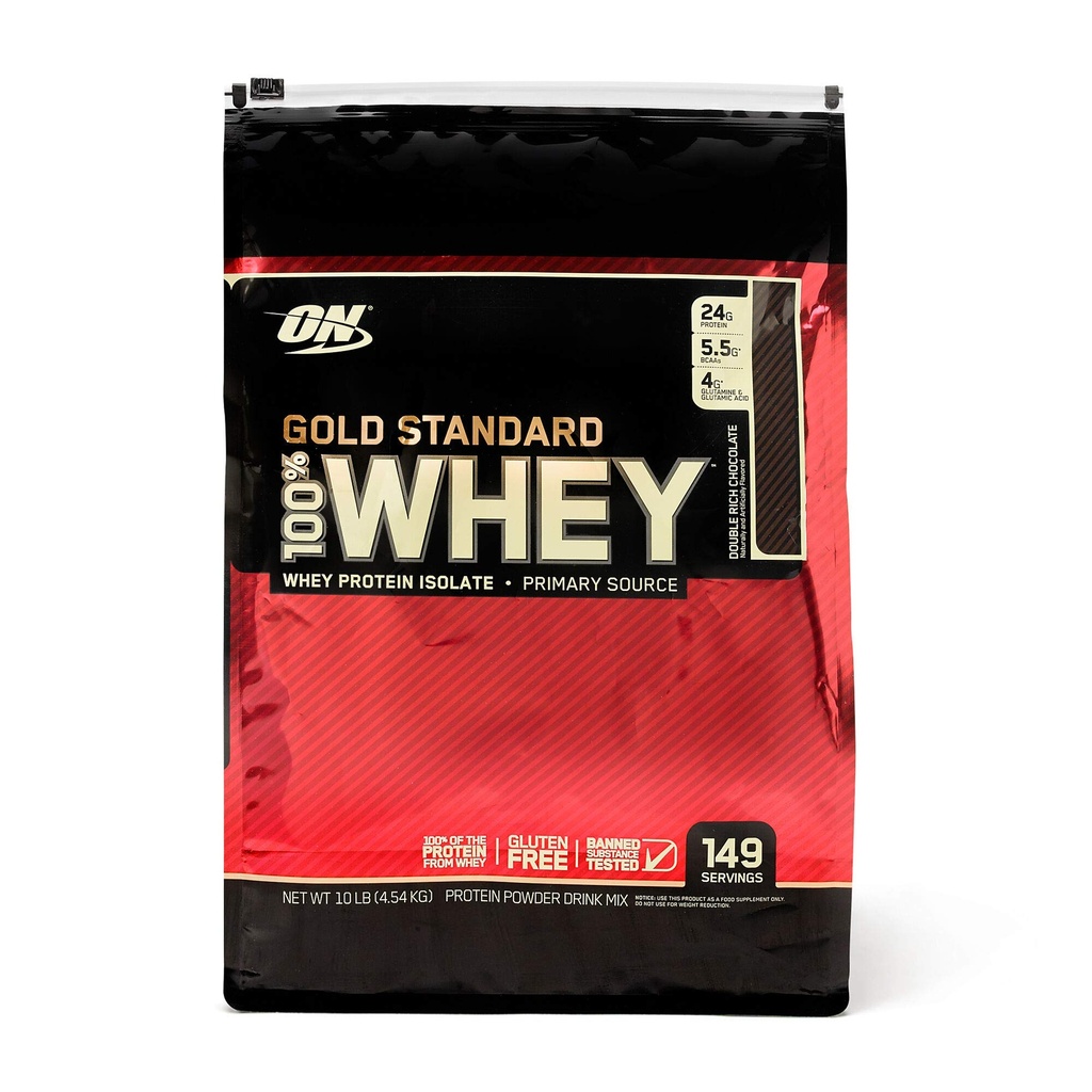 100 % Whey 골드 표준 - 초콜릿 10 파운드
