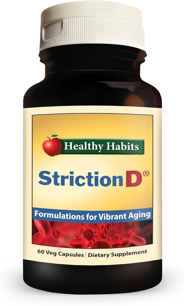 Glucohelp Banaba 추출물 Ceylon Cinnamon & Crominex 3를 가진 건강한 습관 StrictionD