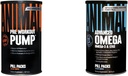 동물성 펌프 Preworkout 30 조사 Omega 3-6 30 일 팩