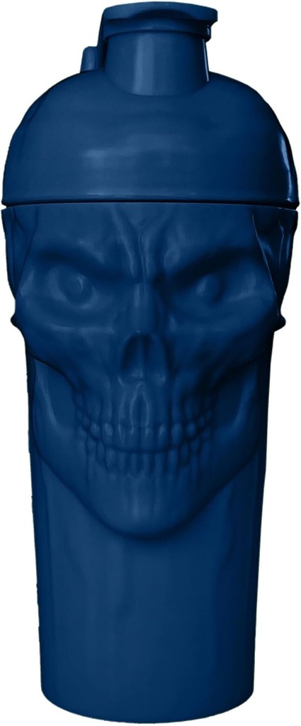 JNX 스포츠 커스! Skull Shaker 병, 24Ounce, Navy Limited Edition, 클래식 루프 탑이있는 보충 믹서