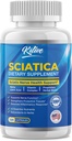 Sciatic Nerve Relief : Sciatica의 고급 지원 보충 – 잠재적 인 알파 Lipoic Acid & Turmeric & Herbal Relief Ingredients – 미국에서 제작 된 120 캡슐 (120 개), Unflavored)