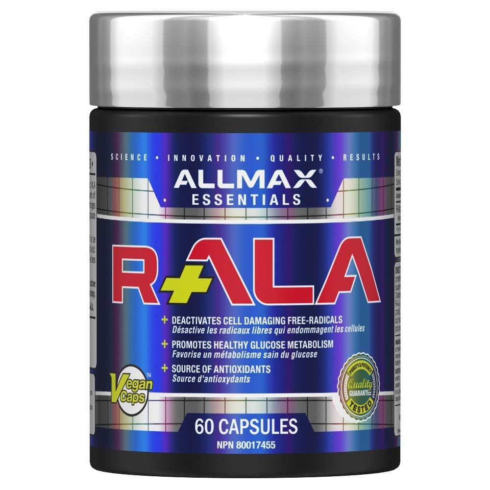 ALLMAX 영양 R+ALA, 60 캡슐